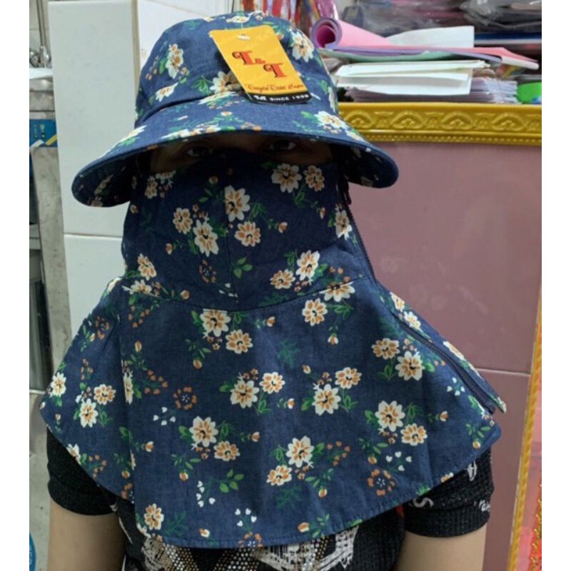 Khẩu trang nón kéo jean TT | BigBuy360 - bigbuy360.vn