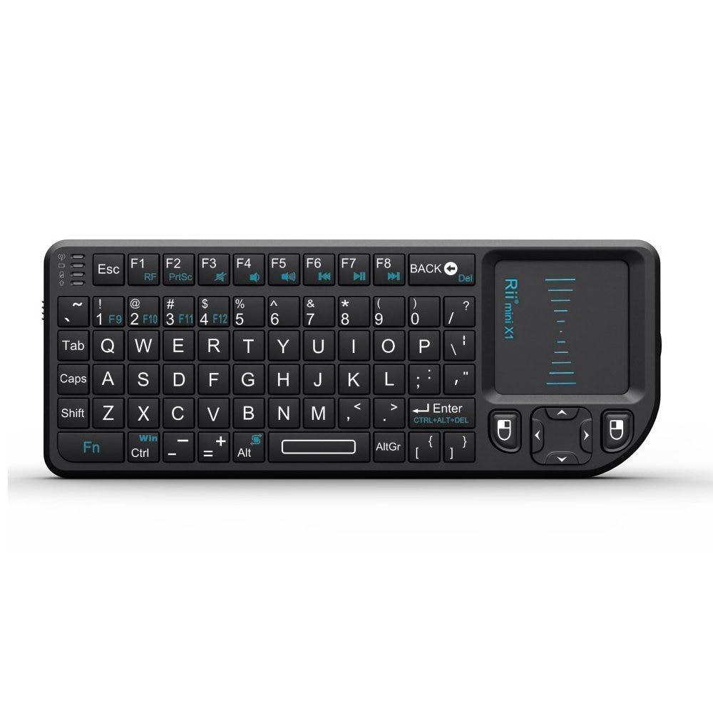 Bàn phím không dây 3 trong 1 Rii mini 2.4G cho PC Notebook