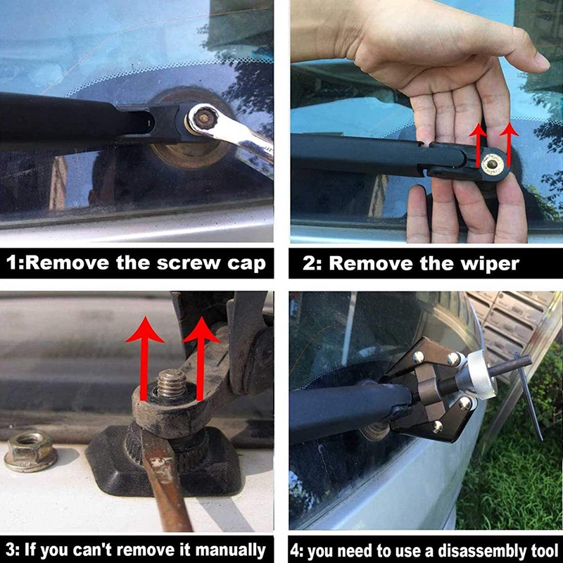 Cần Gạt Nước Phía Sau Cho Toyota Land Cruiser Lexus LX570 2008-2015 GX470 2003-2009 85241-42070