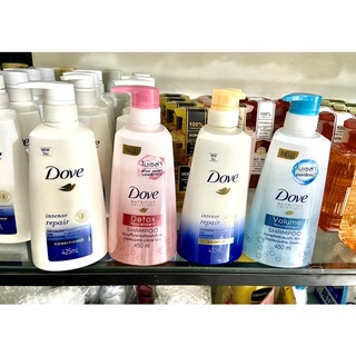 Dầu Gội Dầu Xả Dove Thái Lan 420ml dành cho tóc khô tóc dầu tóc uốn xoăn