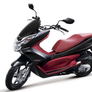 Phao Báo Xăng Honda PCX 125 2012 đời nhám đen nhám đỏ