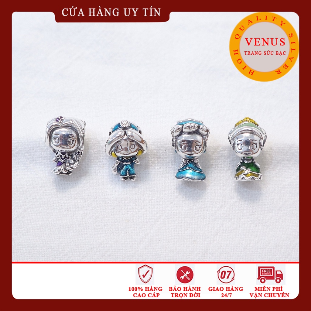 [Charm bạc 925 cao cấp] Bộ sưu tập công chúa- Mã sản phẩm VENUSPRC