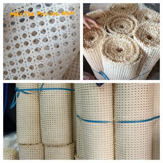 Lưới mây mắt cáo tự nhiên khổ 45 cm hàng đẹp xuất khẩu