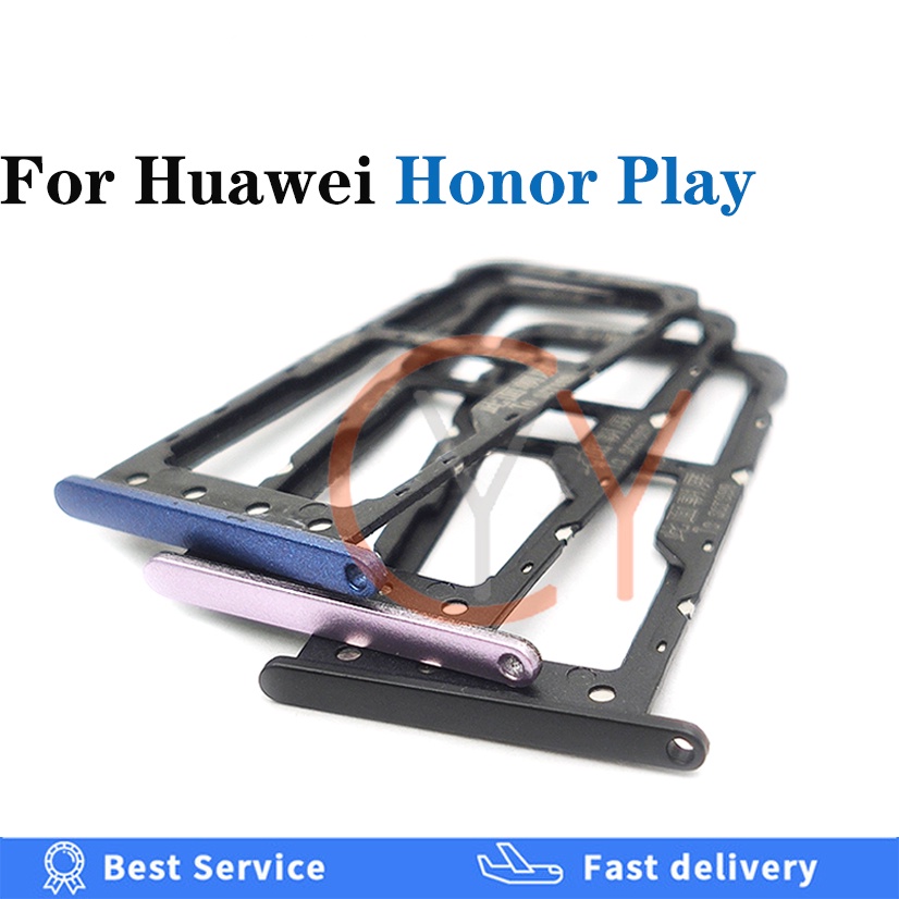 Khay Đựng SIM / Thẻ SIM Điện Thoại Một / Hai Ngăn Thay Thế Cho Huawei Honor Play COR-L29 SIM