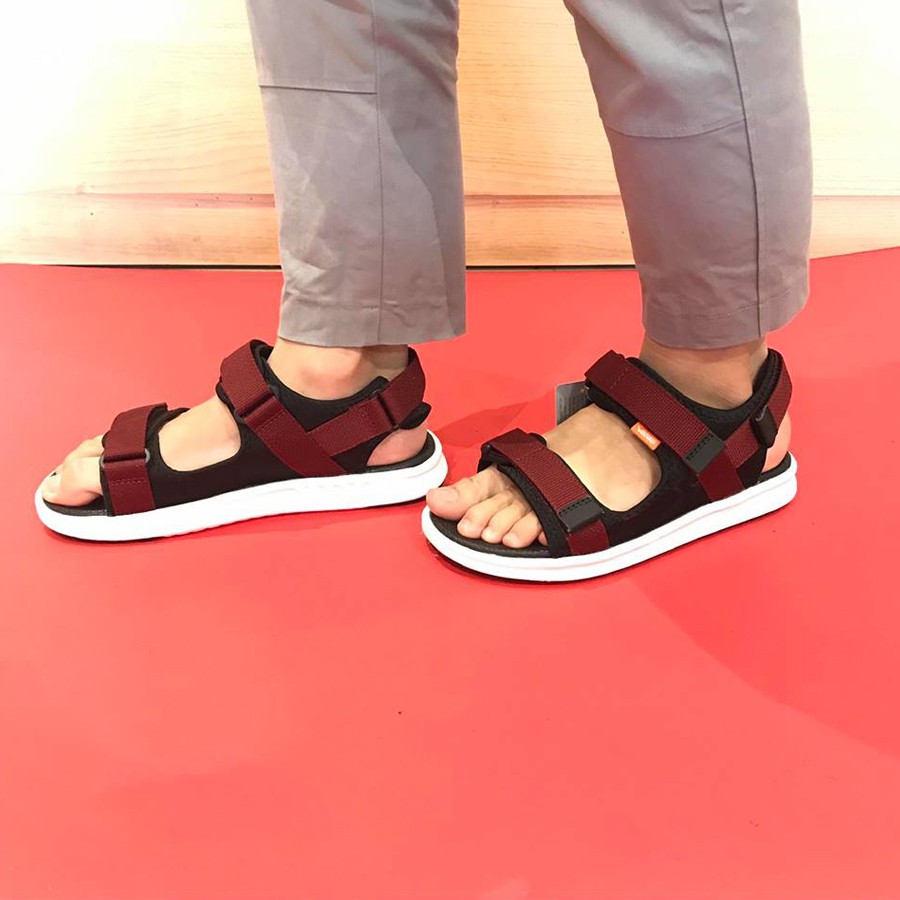 Giày sandal Vento unisex nam nữ 2 quai ngang siêu nhẹ có quai hậu cố định cho cặp đôi mang đi học đi biển du lịch NB02R
