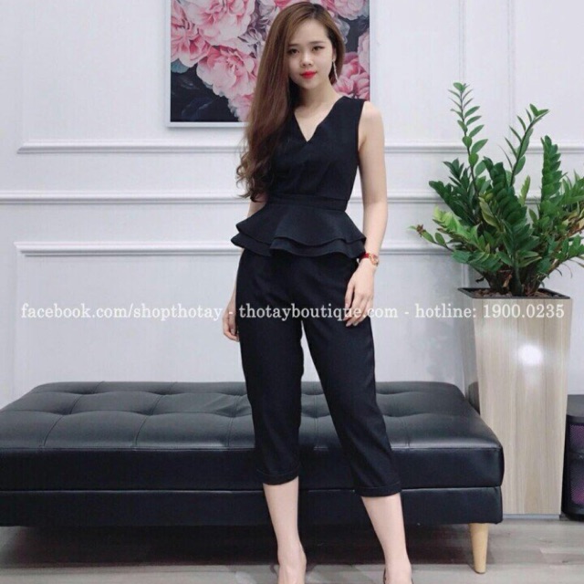 Jump cotton đấp cheo nhúng tầng bèo