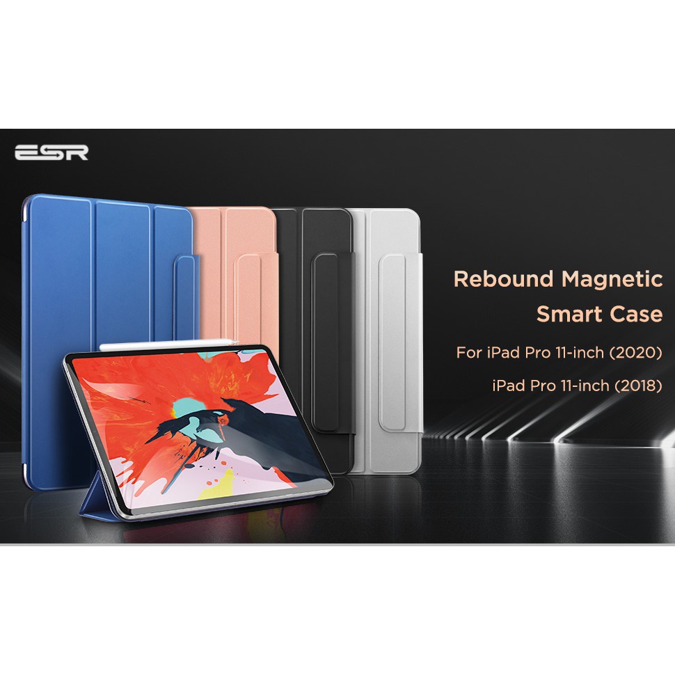 Bao da iPad Pro 11 2020 / iPad Pro 12.9 2020 ESR Rebound Magnetic.