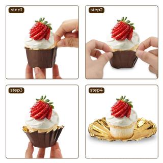 Set 50 Cốc Giấy Làm Bánh Cupcake