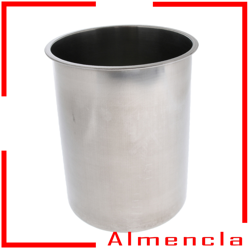 [ALMENCLA]Stainless Steel Ice Bucket Wine Cooler Champagne Chiller, 2.5L, Anti-Rust