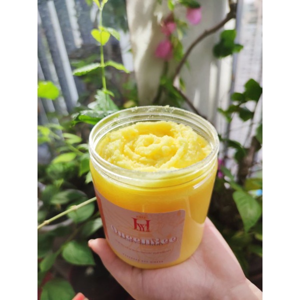Tẩy Tế Bào Da Chết Cơ Thể Hy QueenBee Scrub giúp da sáng màu giảm các vết sần