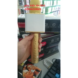 Micro karaoke Bluetooth SD 08 HÀNG CHUẨN Ạ (2 màu vàng và đen )