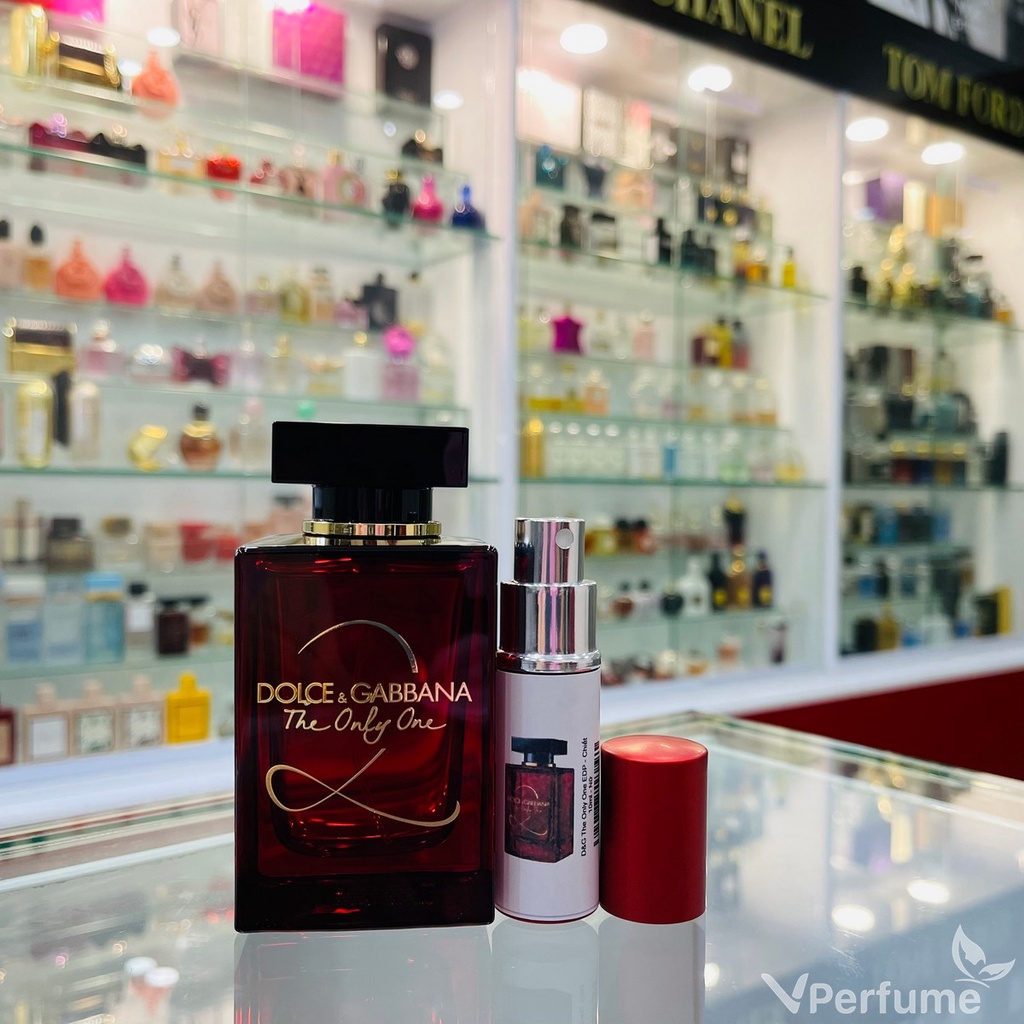 10ml Nước Hoa Nữ D&G The Only One 2 EDP - Hương long diên hương và gỗ hổ phách quyến rũ, gợi cảm