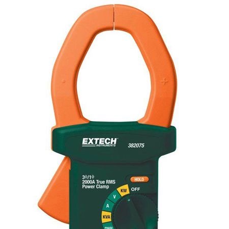 Ampe kìm EXTECH 382075 phân tích công suất