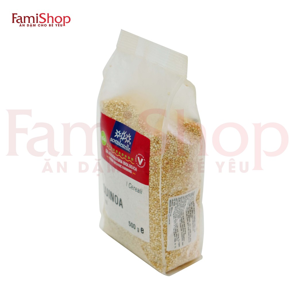 FamiShop Hạt diêm mạch trắng hữu cơ Sottolestelle