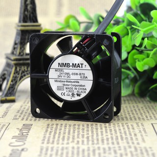 AXIAL Quạt 2410ml-05w-b70 24vdc 0.25a Chính Hãng Minebea Nmb 60x60 X 25mm