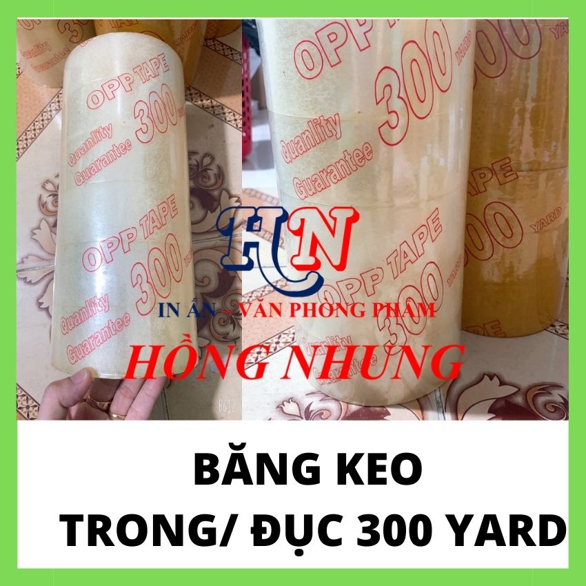 01 Cuộn Băng Keo Trong/ Đục 300 Yard, Chất Keo Siêu Dính, Giú Bạn Đóng Gói Hàng 1 Cách Hiệu Quả