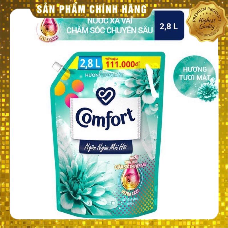 Nước xả làm mềm vải Comfort Chăm sóc Chuyên sâu Túi 2.8L