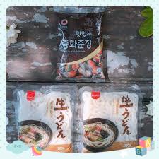 COMBO 400G MÌ TƯƠI UDON KÈM 250G TƯƠNG ĐEN HÀN QUỐC