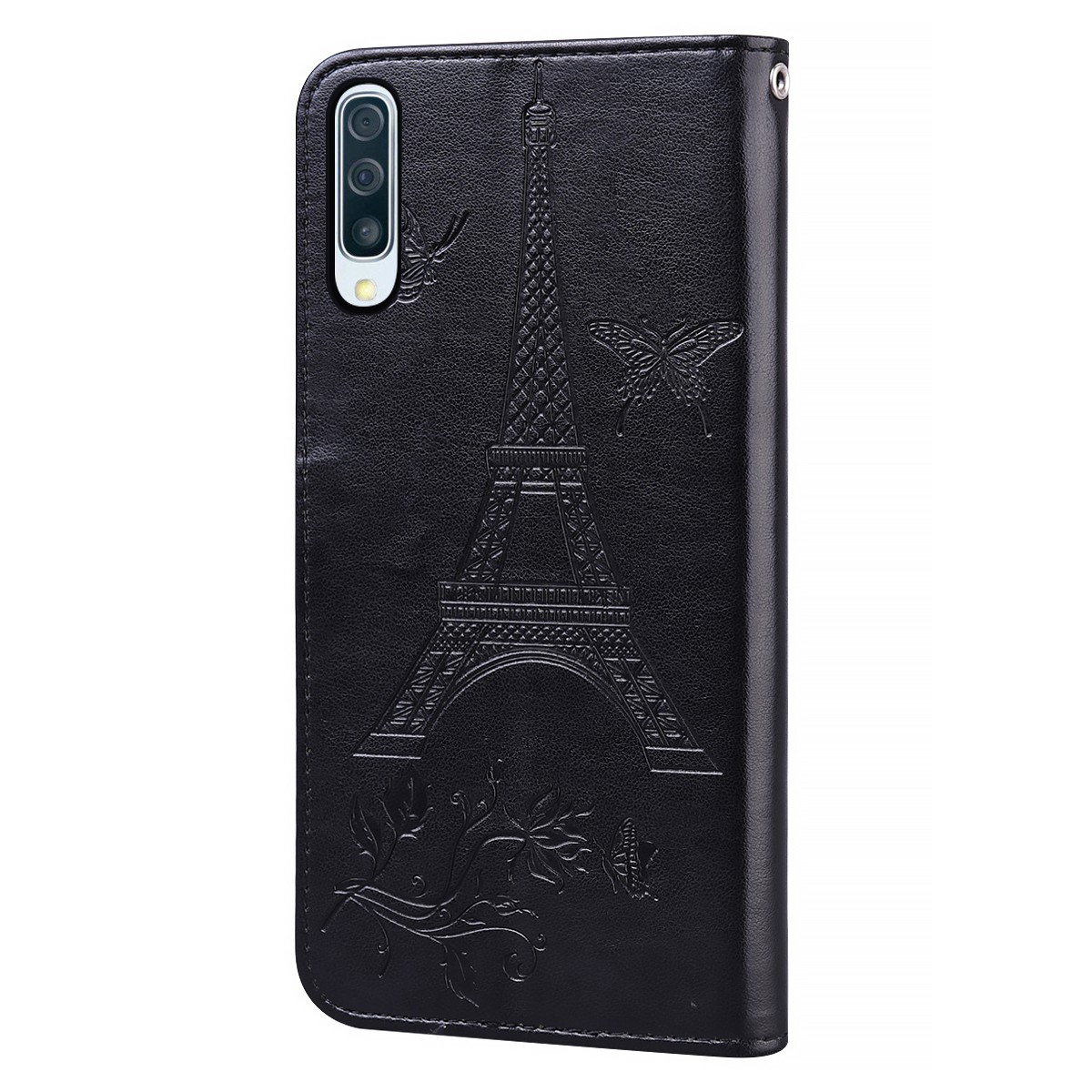 Bao Da Dập Nổi Hình Tháp Eiffel Cho Samsung A10 A10S / A20 A20S / A30 A30S / A50 A50S / A80 A90 / A7 2018