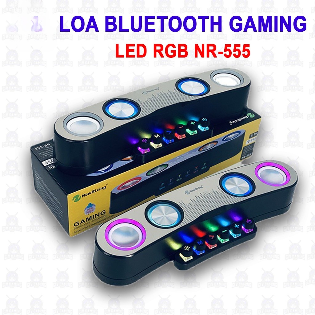 Loa Bluetooth Gaming NR555 Hiệu Ứng Âm Thanh Vòm Dolby Atmos