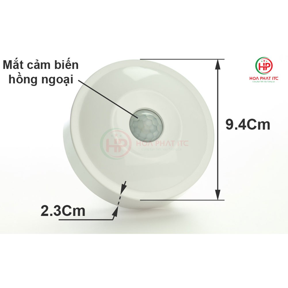 [CHÍNH HÃNG] Mắt cảm biến hồng ngoại Komax KM-S19 tự động bật tắt có thể điều chỉnh độ nhạy và thời gian