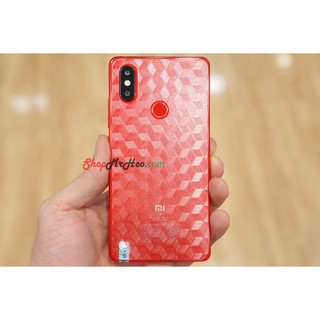 Bộ 3 Skin Dán Mặt Lưng Vân 3D Xiaomi Mi 8 SE - Mi 8SE