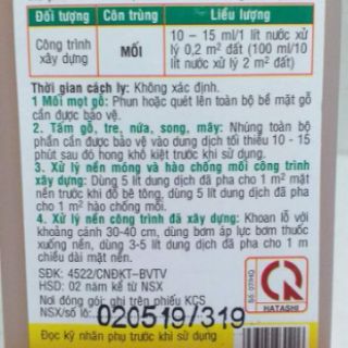 Fugosim diệt mối hiệu quả kể cả mối chúa