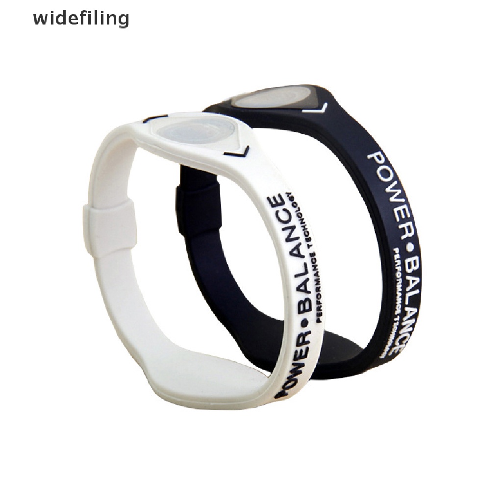Vòng Đeo Tay Năng Lượng Cân Bằng Năng Lượng Bằng Silicone Ion Dành Cho Vòng Đeo Tay Thể Thao