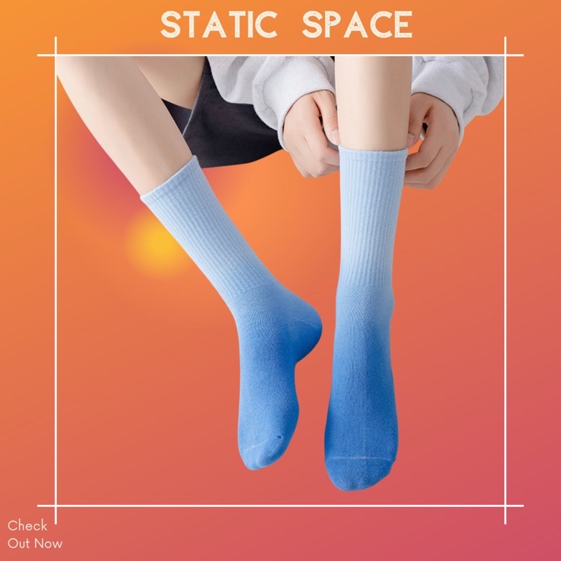 TẤT VỚ CAO CỔ NAM NỮ OMBRE SIÊU CHẤT - STATIC SPACE