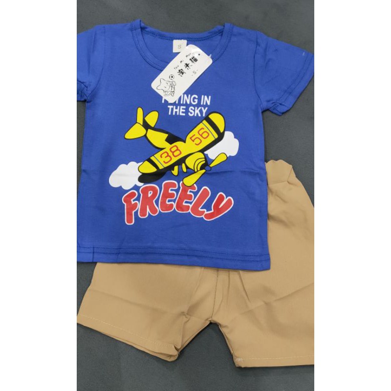 Bộ thun short cho bé