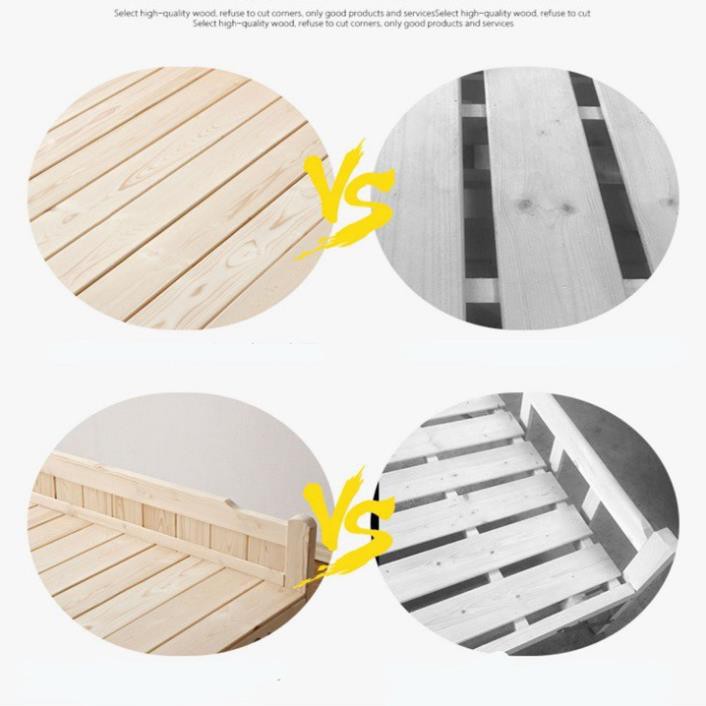 Giường ngủ [ ảnh thật ] , giường xếp gỗ thông gấp gọn 60cm,80cm,100cm,120cm,150cm | BigBuy360 - bigbuy360.vn