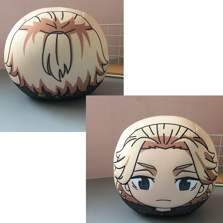 Tokyo Revengers Plush Toy Móc Khóa Búp Bê Nhồi Bông Hình Nhân Vật Anime Manjiro Sano /Baji Keisuke/Draken/Bhinata Itachibana/Mikey