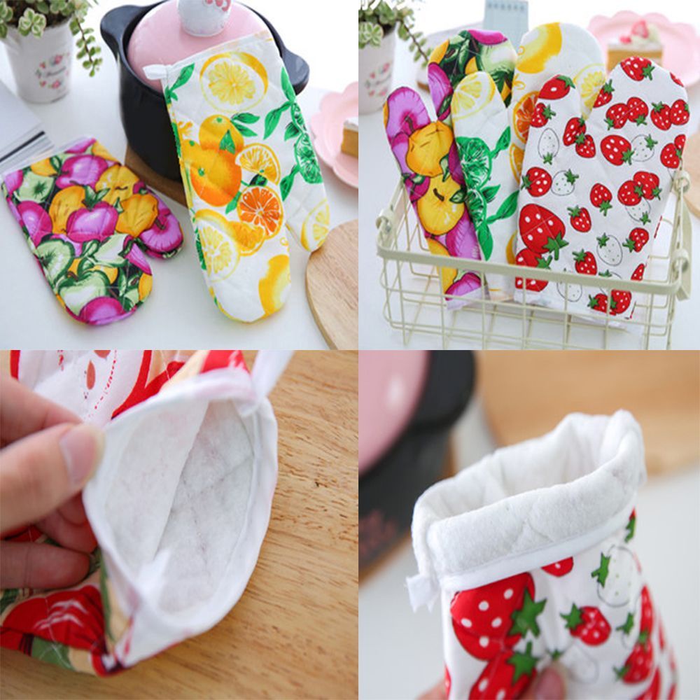 Găng tay chịu nhiệt chống trượt dùng cho lò vi sóng