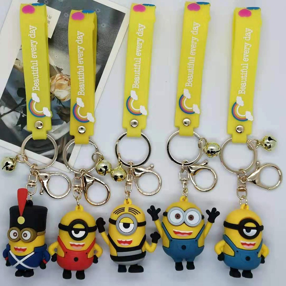 Móc Khóa Hình Minions Dễ Thương Sáng Tạo