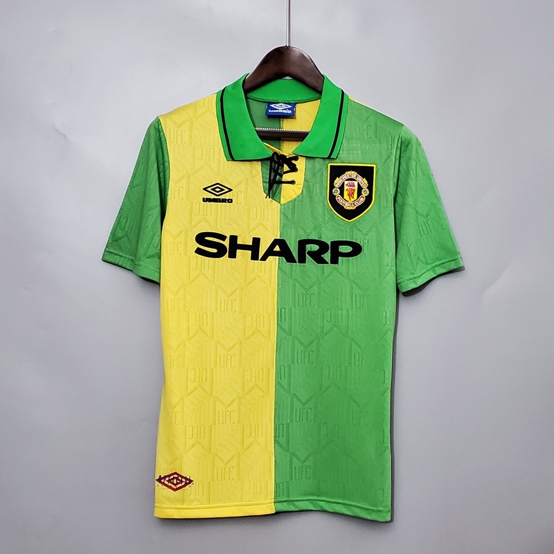 Áo Thun Bóng Đá Manchester United Phong Cách Retro 1998 07 08 2002 93 94