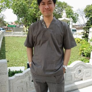 Áo lam đi chùa dành cho nam