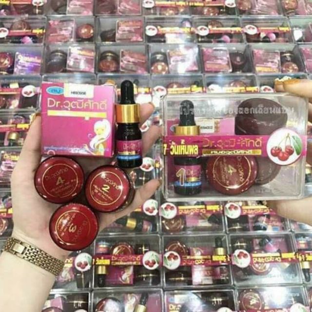 SÉT XÀ BÔNG MÀU ĐỎ YAทHEE THÁI LAN
