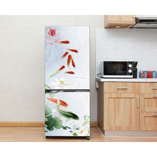DECAL DÁN TỦ LẠNH 10 TẤM (60 X 130)