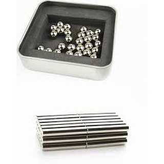 Đồ chơi bucky bars bi và thanh nam châm ghép hình sáng tạo