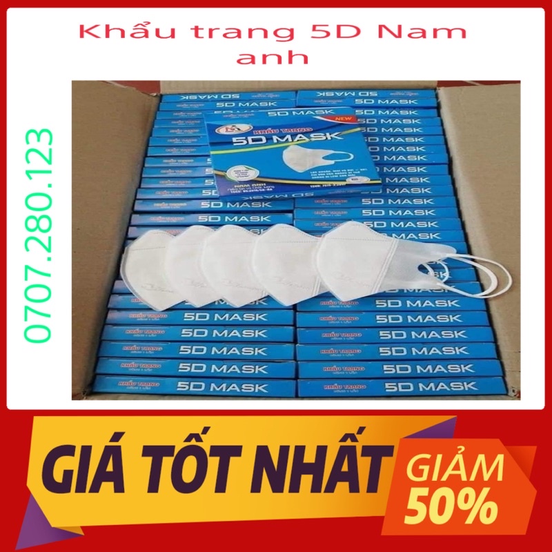khẩu trang 5D Nam anh jhoangdong
