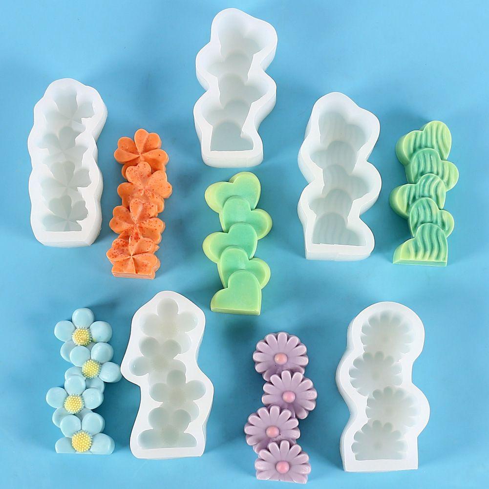 Khuôn Làm Nến / Xà Phòng Bằng Đất Sét DIY