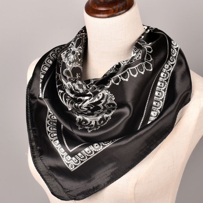 Khăn Bandana Size Lớn 90x90cm - Bandana Paisley Bản Lớn