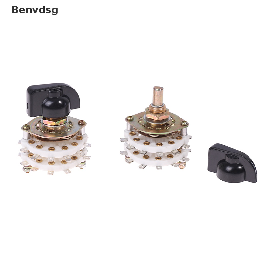 Bộ Nút Xoay Chuyển Đổi KCZ 2 Cực 6 / 7 / 8 / 9 / 10 / 11 4 Cực 3 / 5 Chuyên Dụng