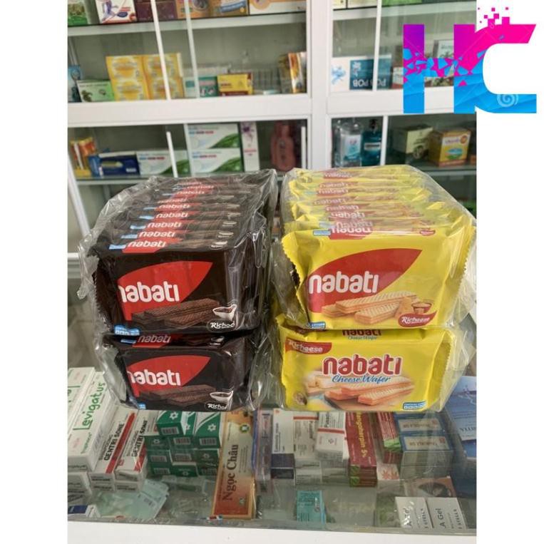 BÁNH NABATI PHÔ MAI/SOCOLA 24g x 10 gói