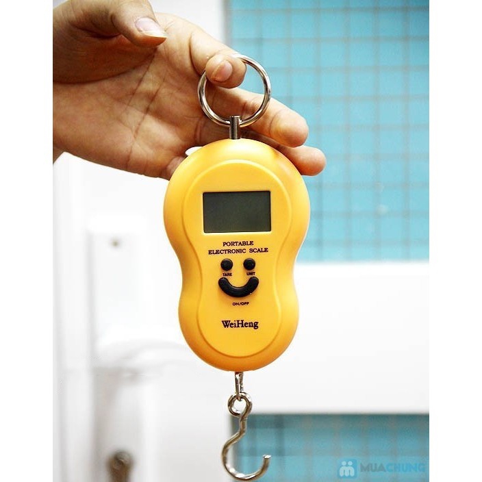 Cân điện tử cầm tay Portable mini (50kg), màn hình LCD hiển thị rõ cân nặng