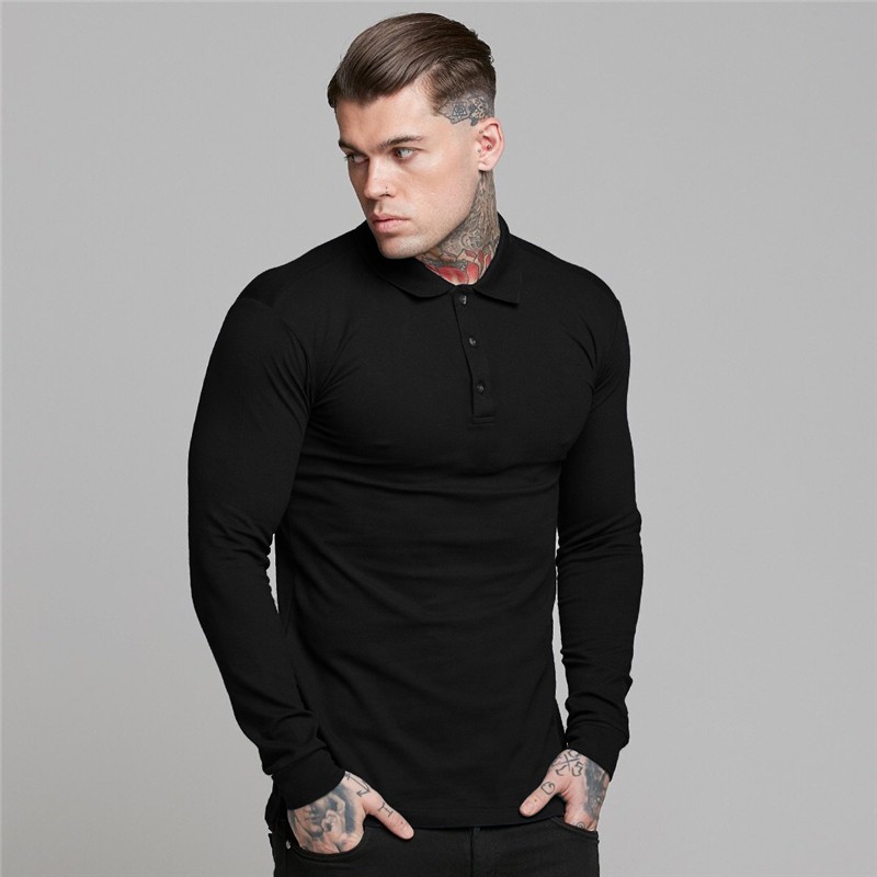 Áo Thun Polo Nam Tay Dài 5 Màu 4 Size | BigBuy360 - bigbuy360.vn