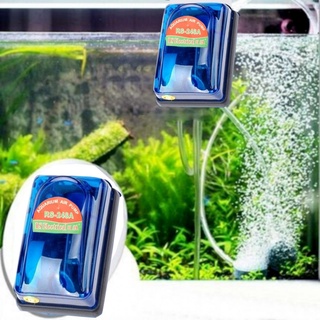 Máy Sủi Oxy Bể Cá Mini Không Ồn RS 248A tiết kiệm điện Kèm Dây+Quả Sủi