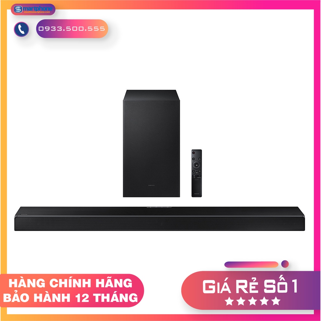 Loa soundbar Samsung HW-Q600A 3.1.2ch công suất 360W (mới 2021) dùng cho TV - Fullbox bảo hành 12 tháng