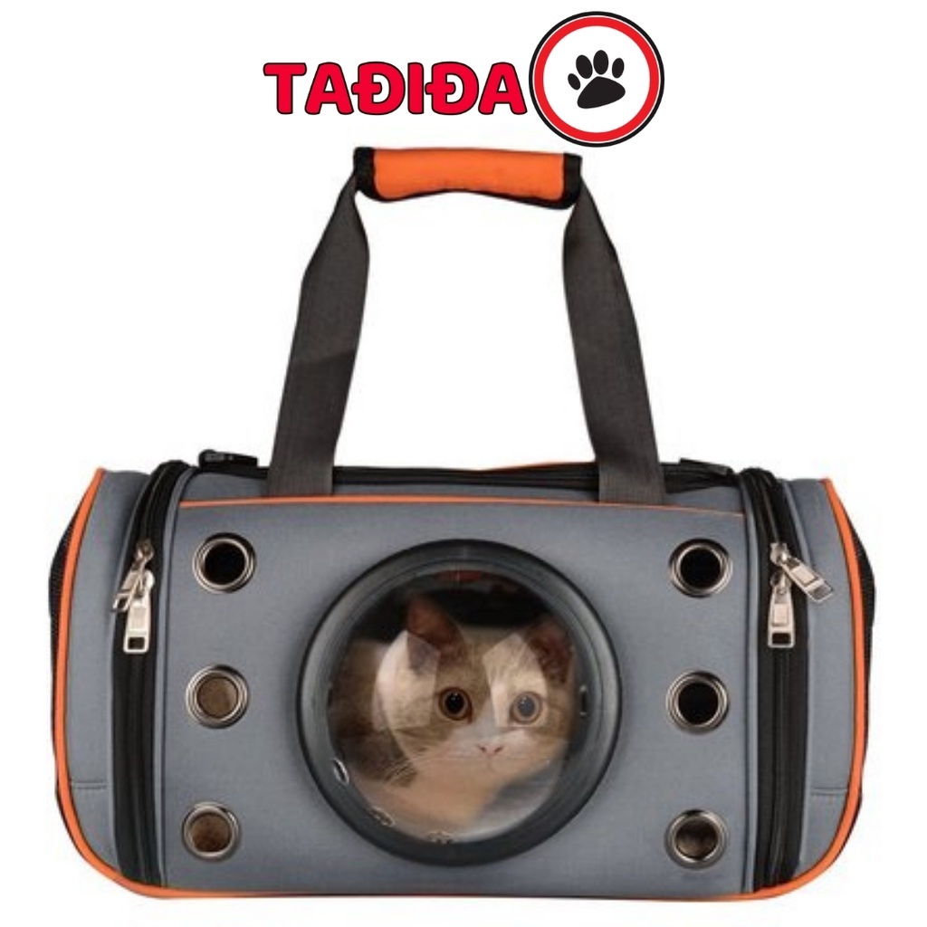 Balo cho Chó Mèo Du Hành Gia trong suốt , Túi vận chuyển Thú Cưng cực xinh xắn  Tadida Pet