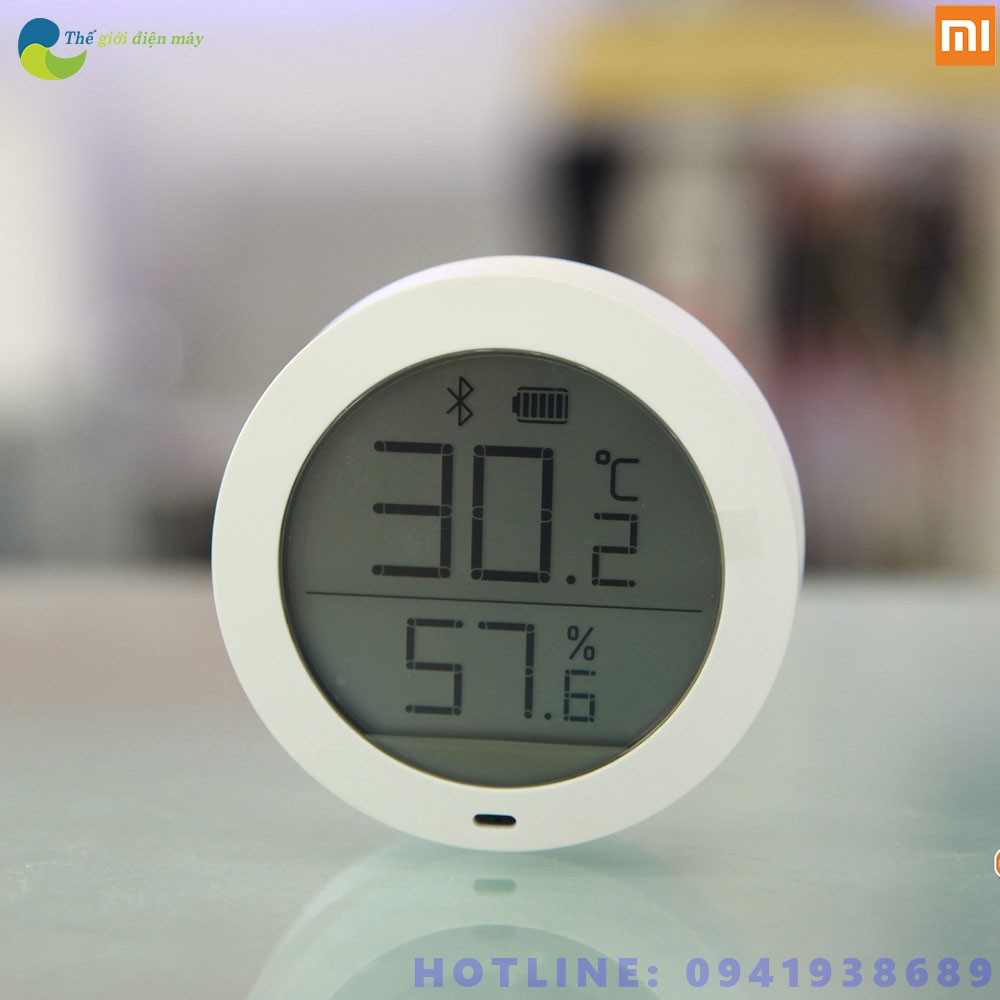 [Bản Quốc Tế] Đồng Hồ Đo Nhiệt Độ và Độ Ẩm Xiaomi Mijia - Bảo Hành 6 Tháng - Shop Thế Giới Điện Máy